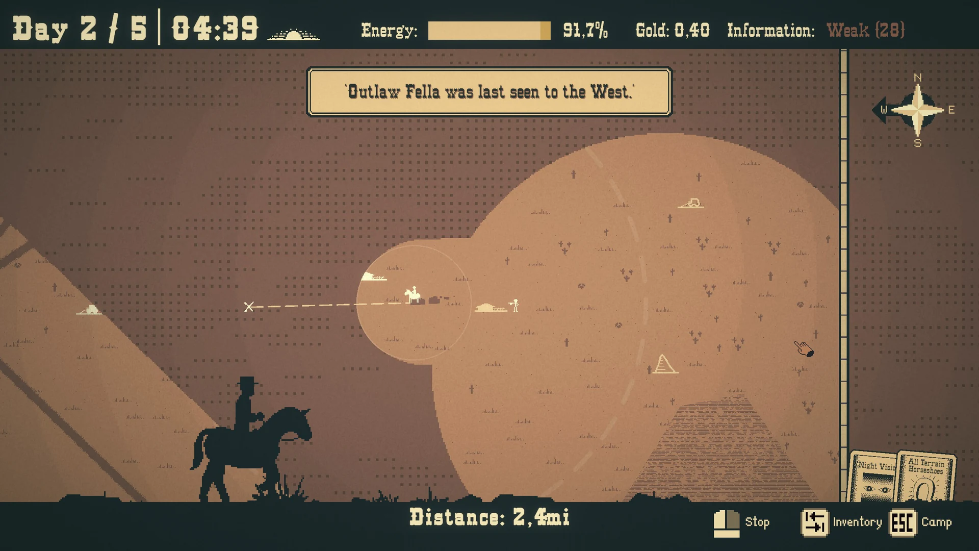 Скриншот игры Bounty Trail