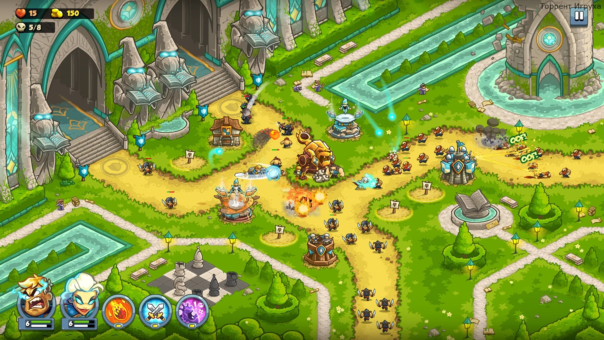 Скриншот игры Kingdom Rush 6: Genesis TD