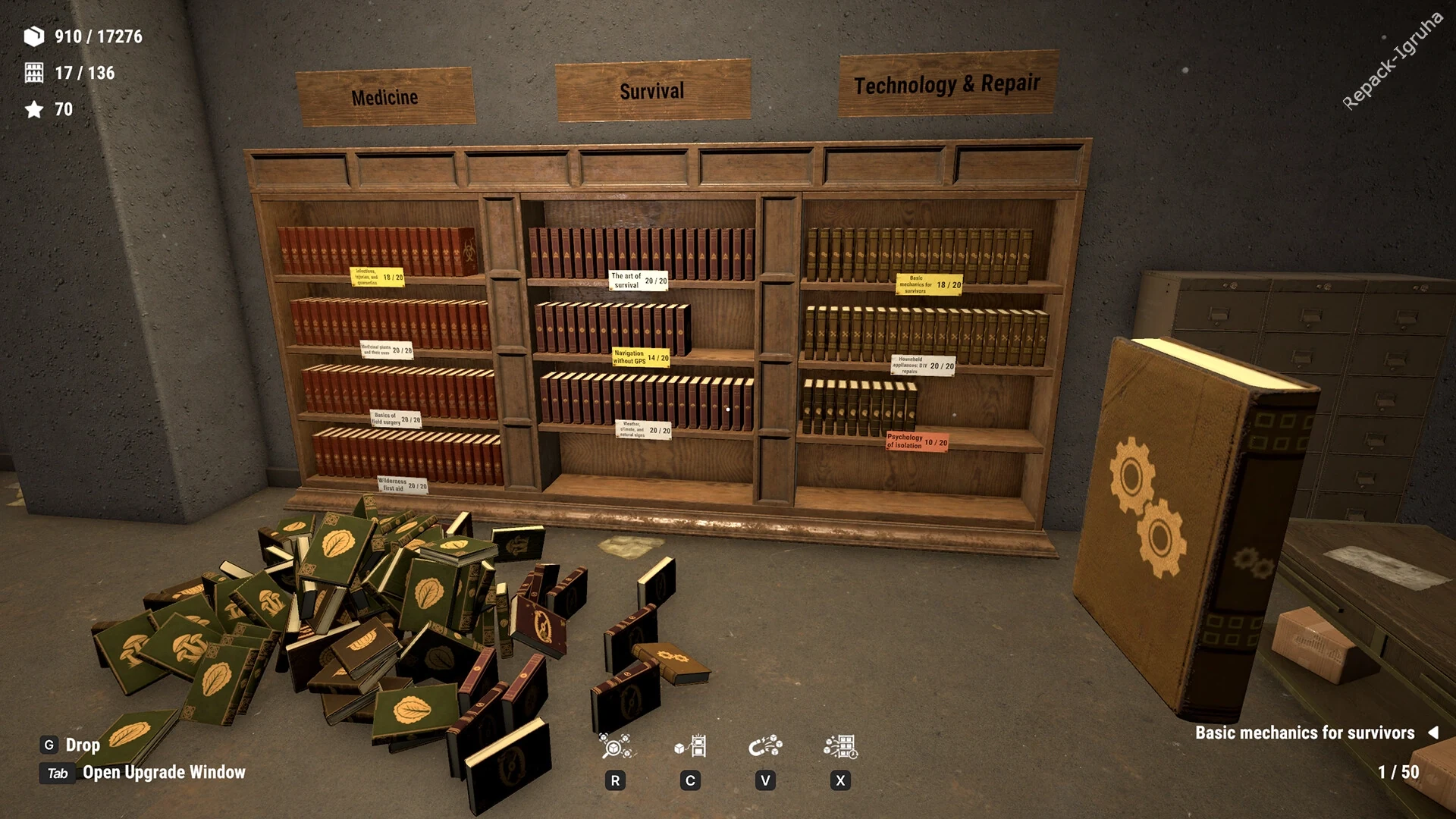 Скриншот игры Bunker Tidy Up