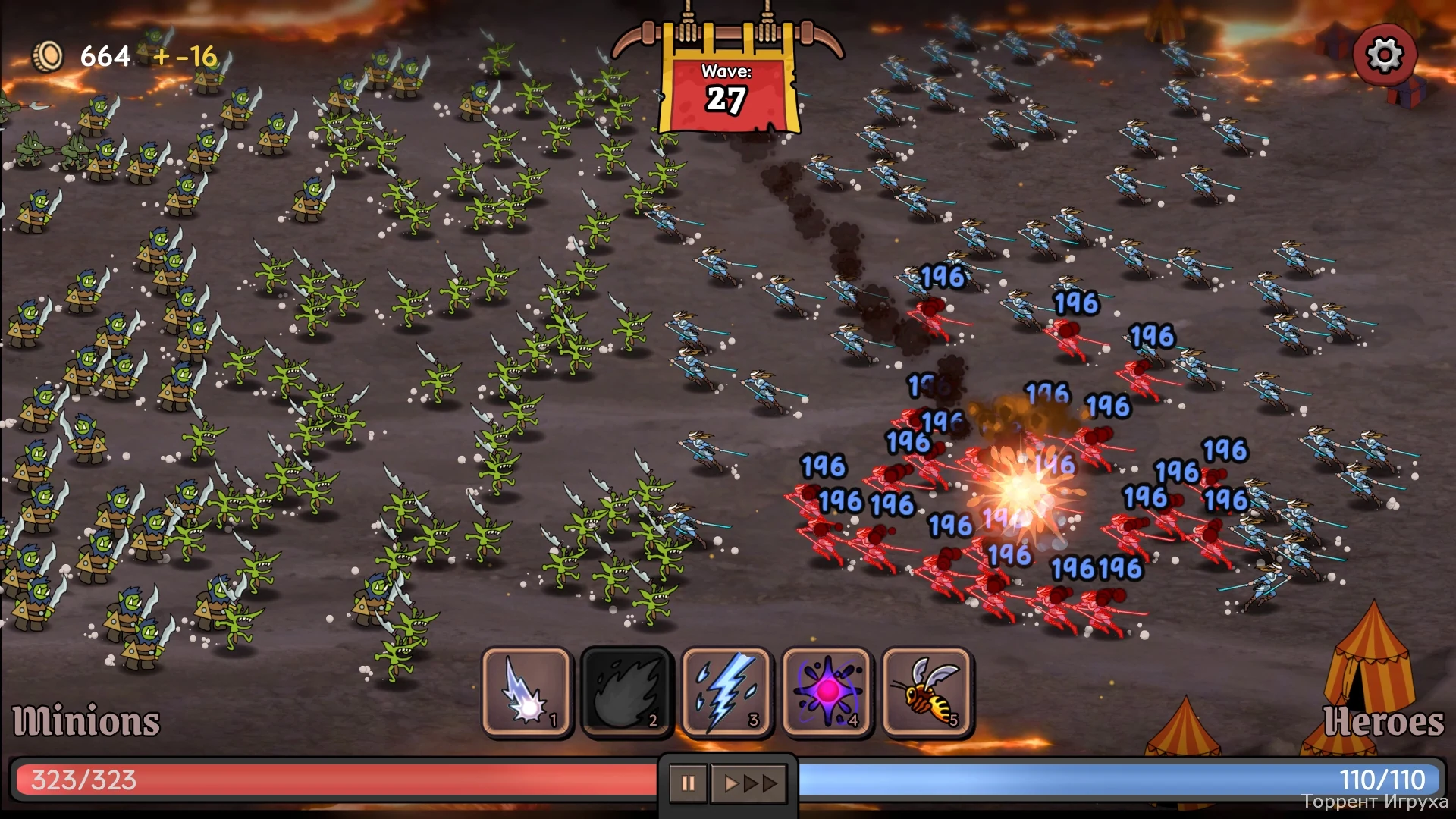 Скриншот игры Packed Lair