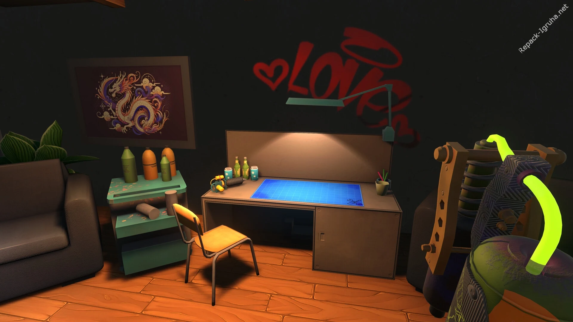 Скриншот игры Tattoo Shop Simulator