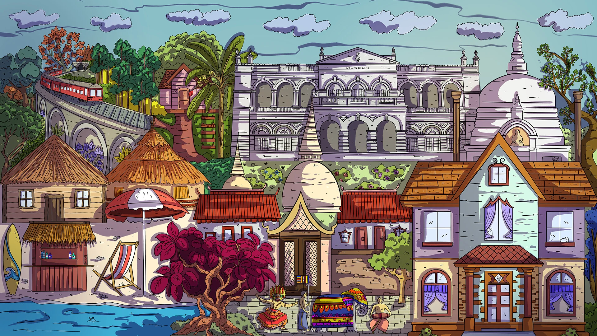 Скриншот игры 100 Sri Lanka Cats