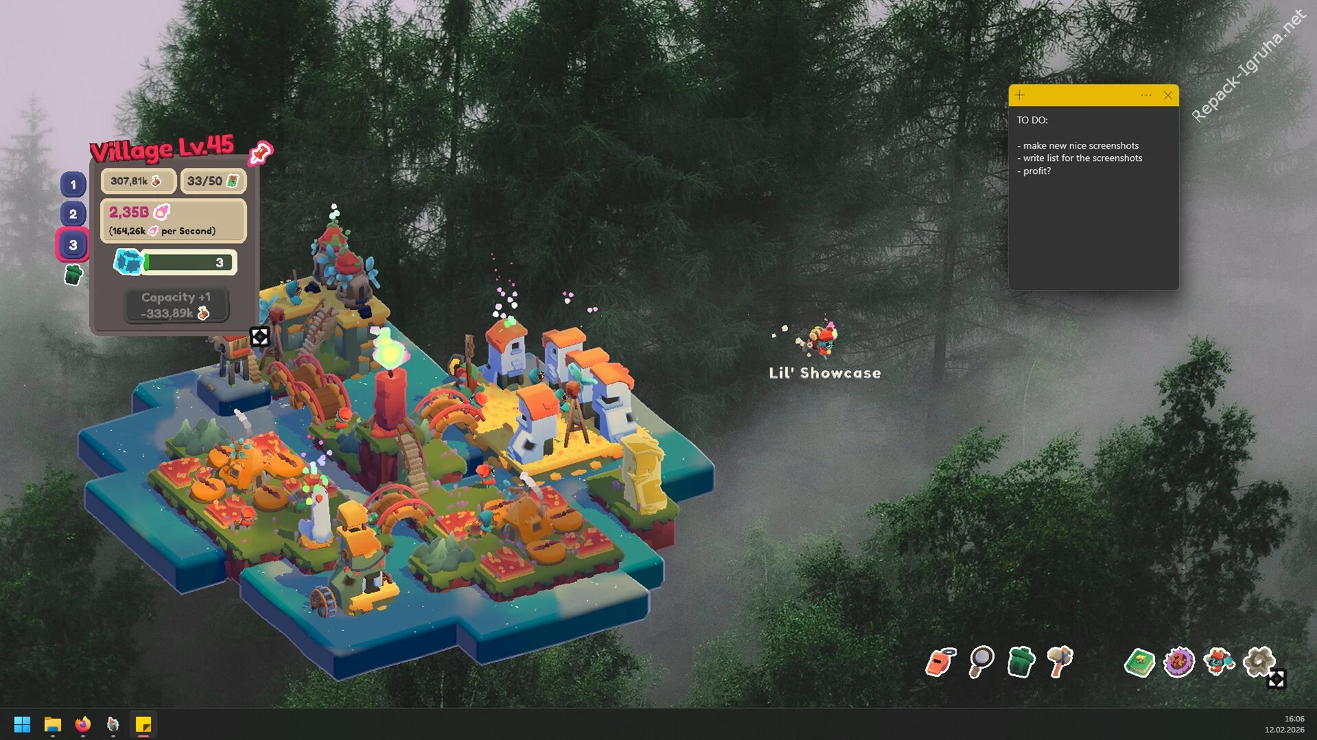 Скриншот игры Emberlands: Desktop Village