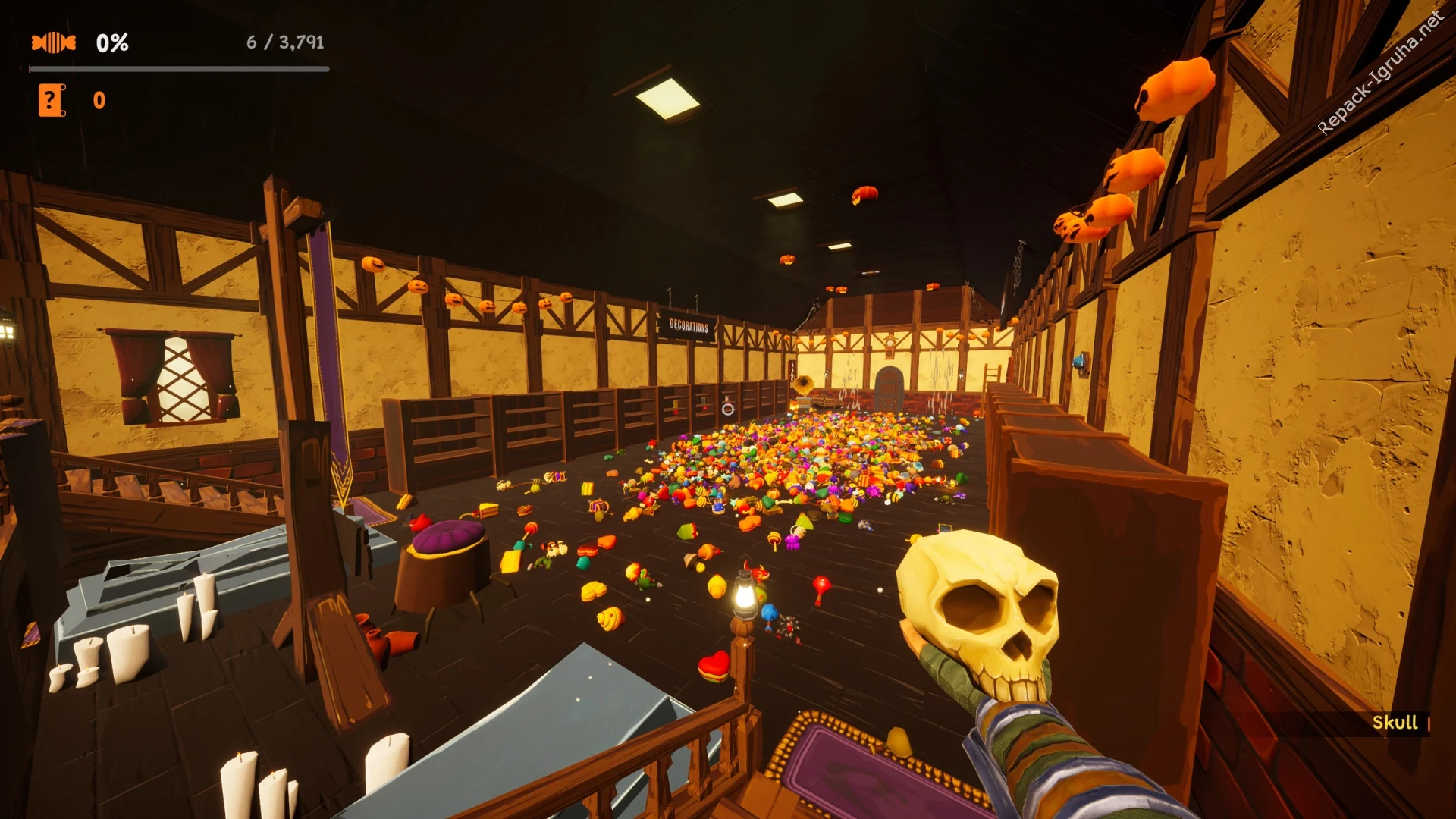 Скриншот игры Tidy or Treat