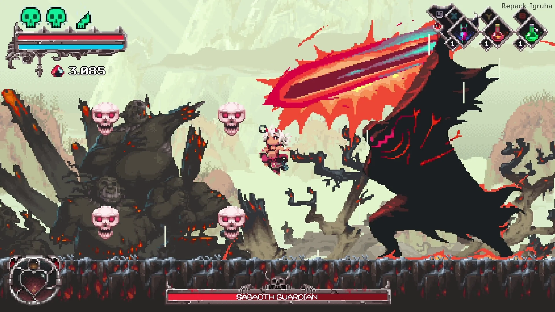 Скриншот игры Okko The Exiled