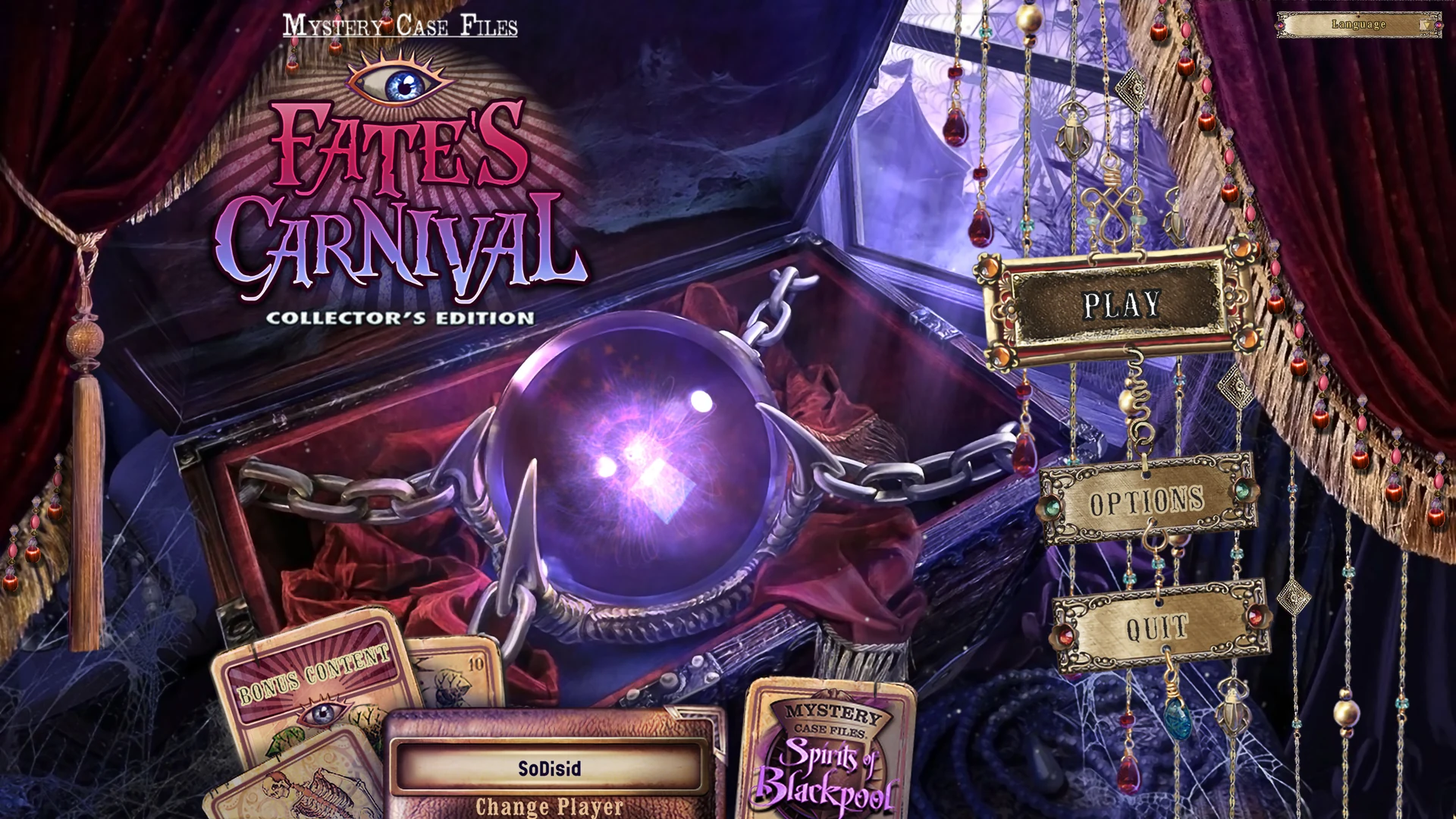 Скриншот игры Mystery Case Files: Fate's Carnival Digitally Remastered Collector's Edition