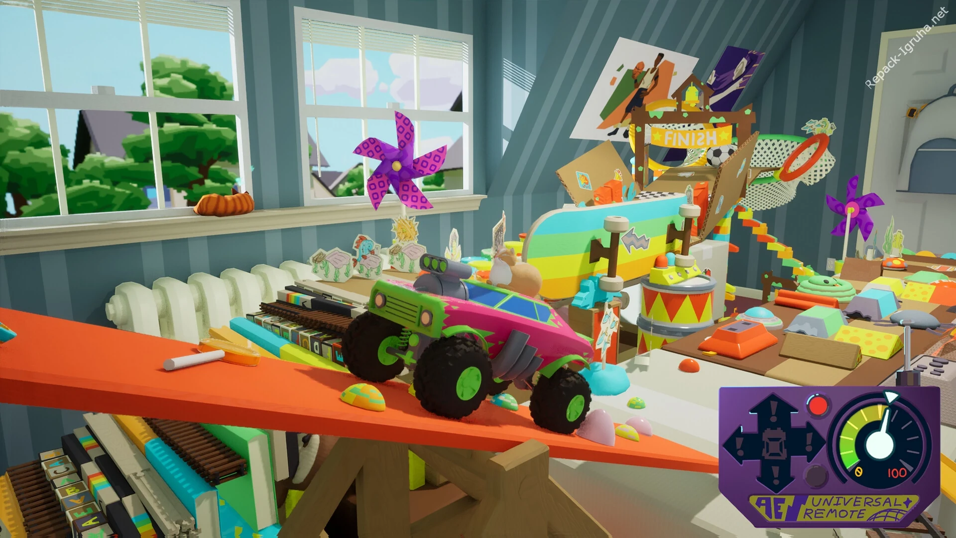 Скриншот игры Obstacle Overdrive