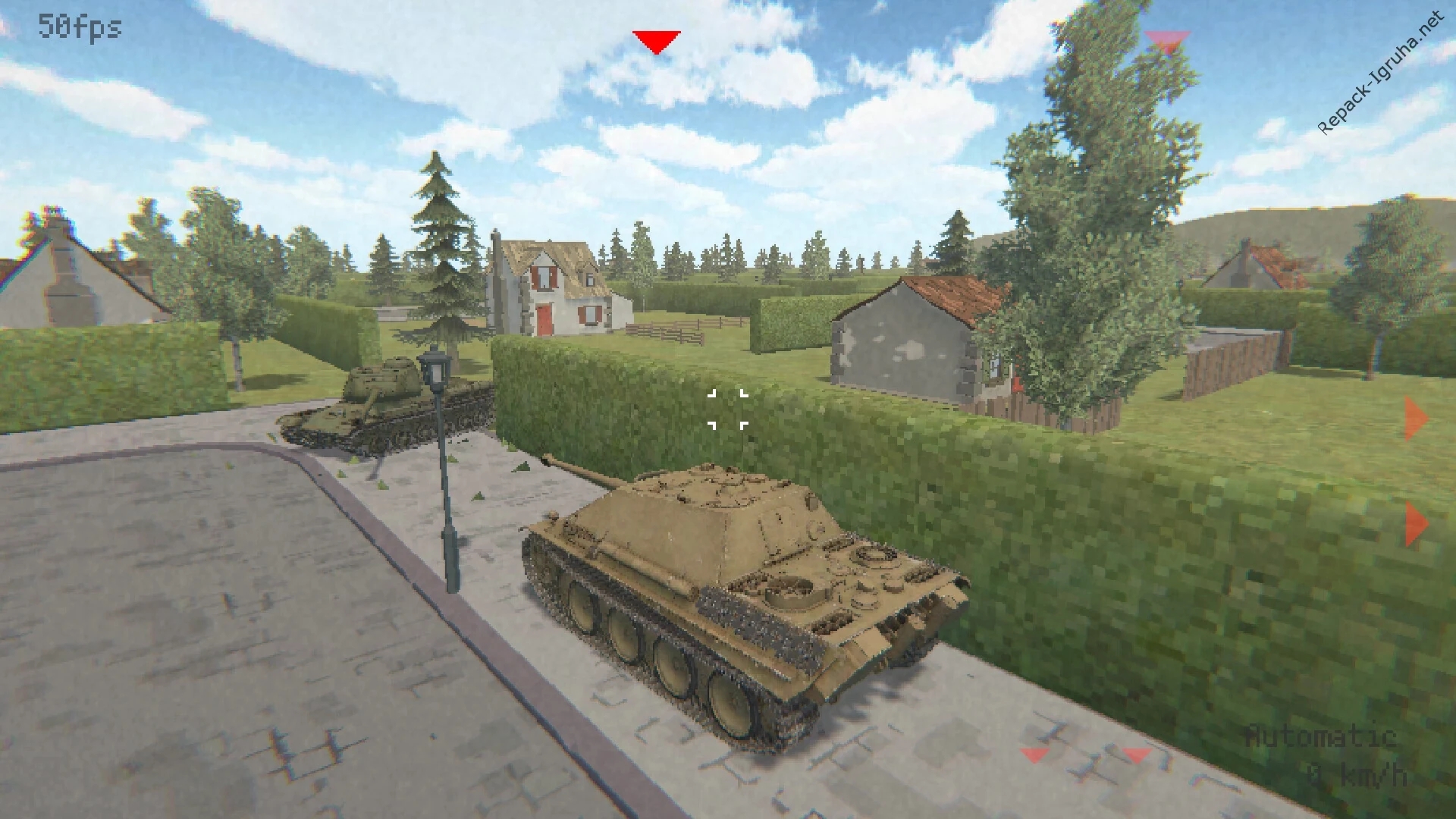 Скриншот игры Tank Battle Classic
