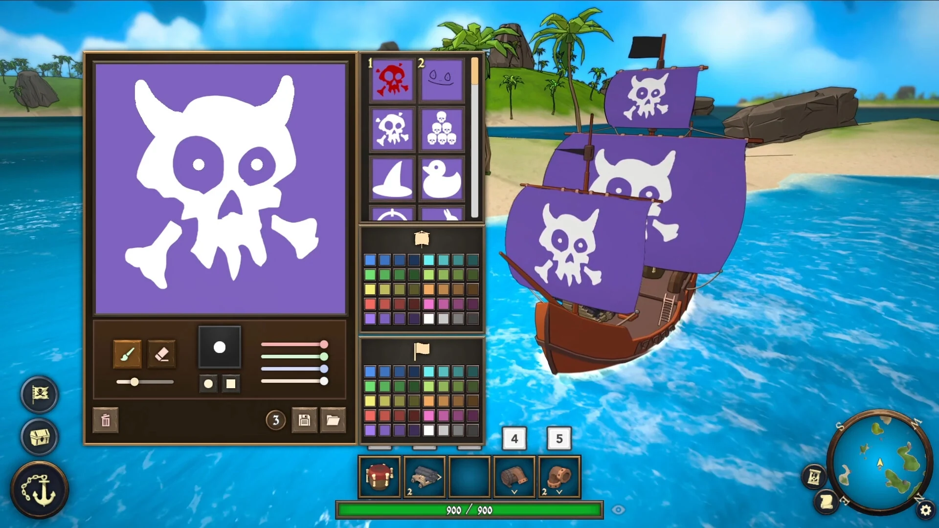 Скриншот игры Roguebound Pirates