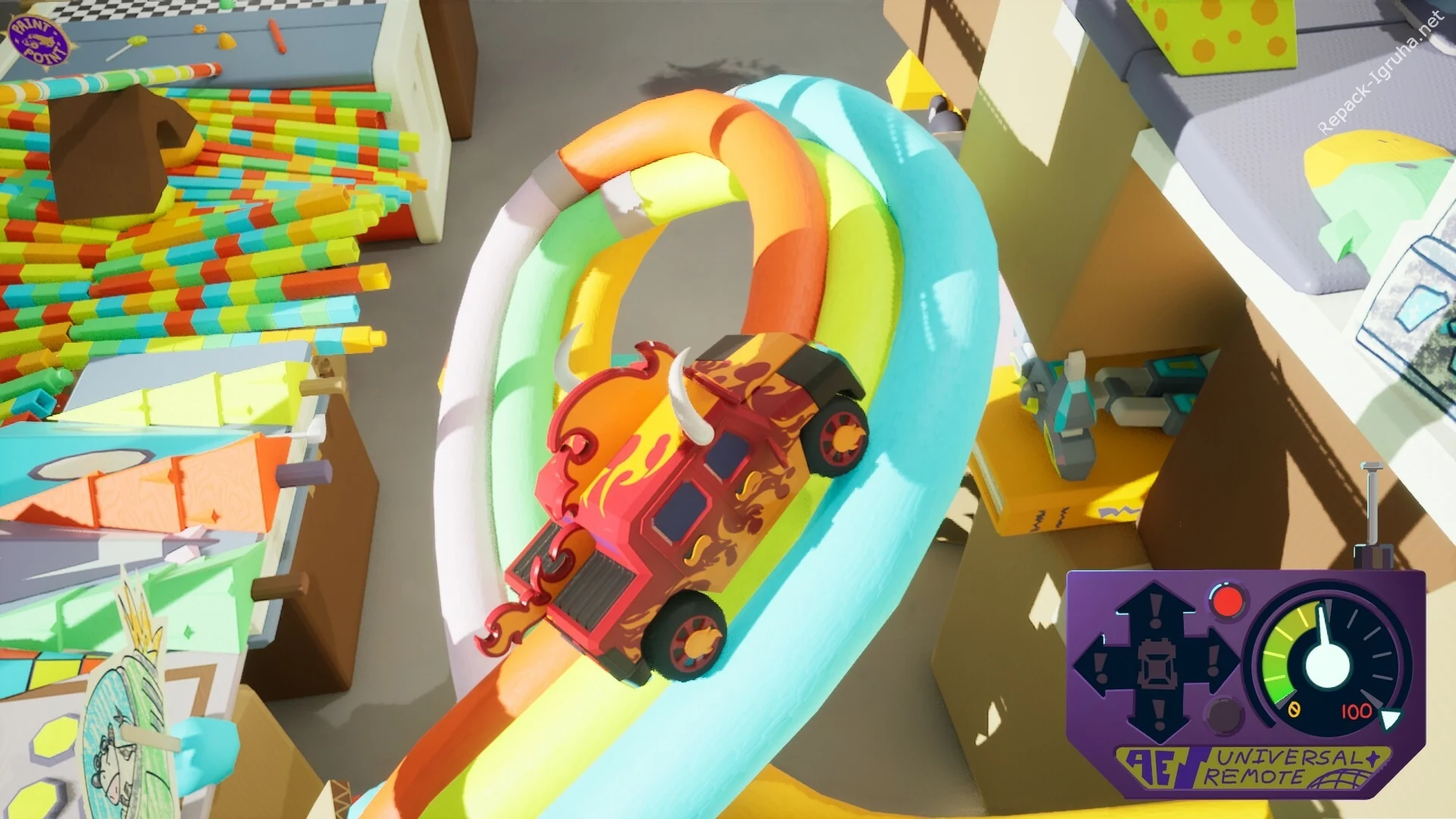 Скриншот игры Obstacle Overdrive