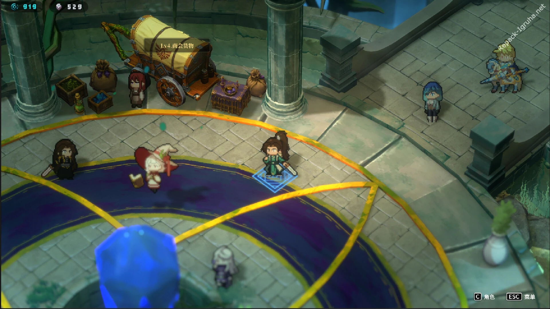 Скриншот игры The Bell Echoes