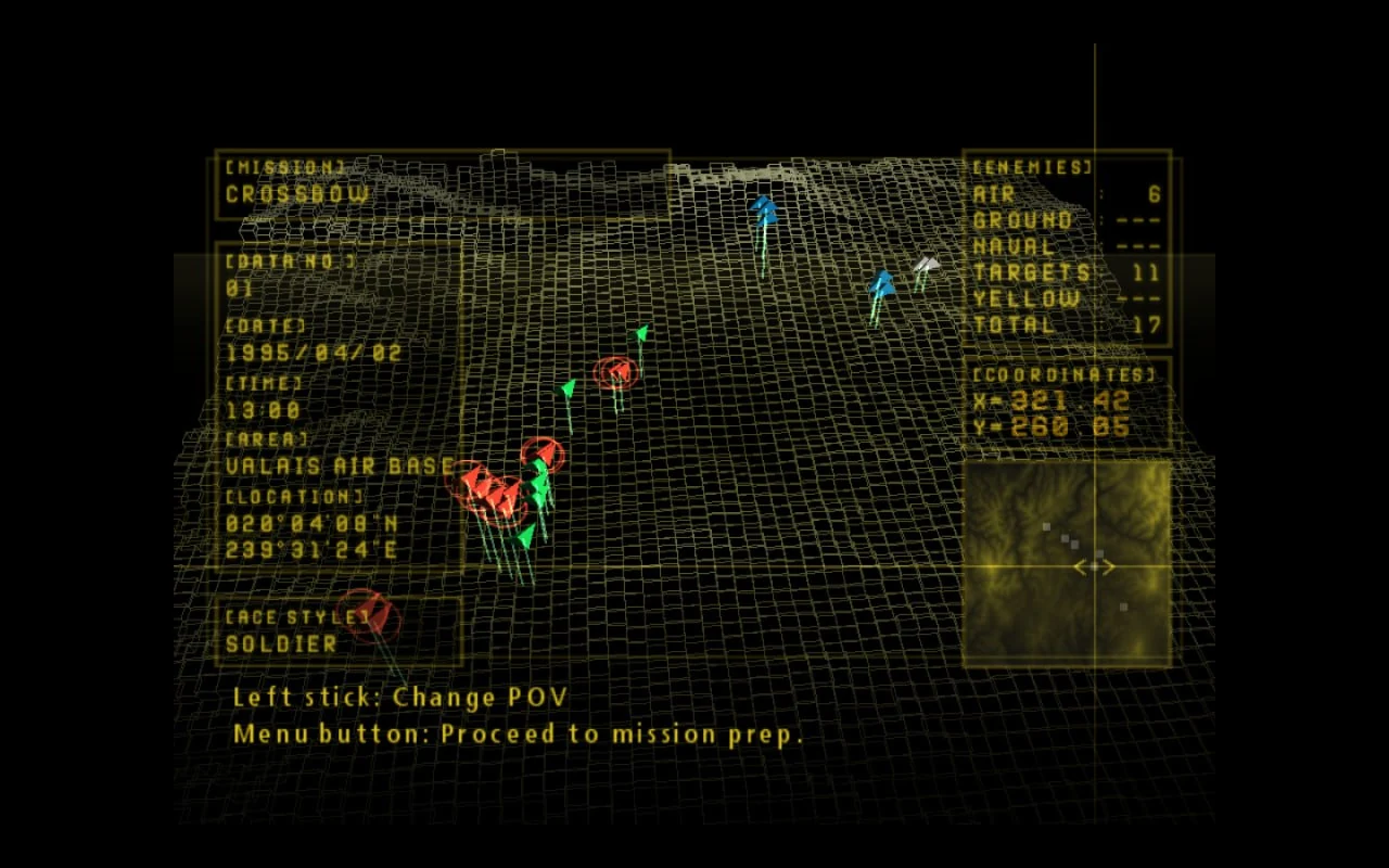 Скриншот игры Ace Combat Zero: The Belkan War