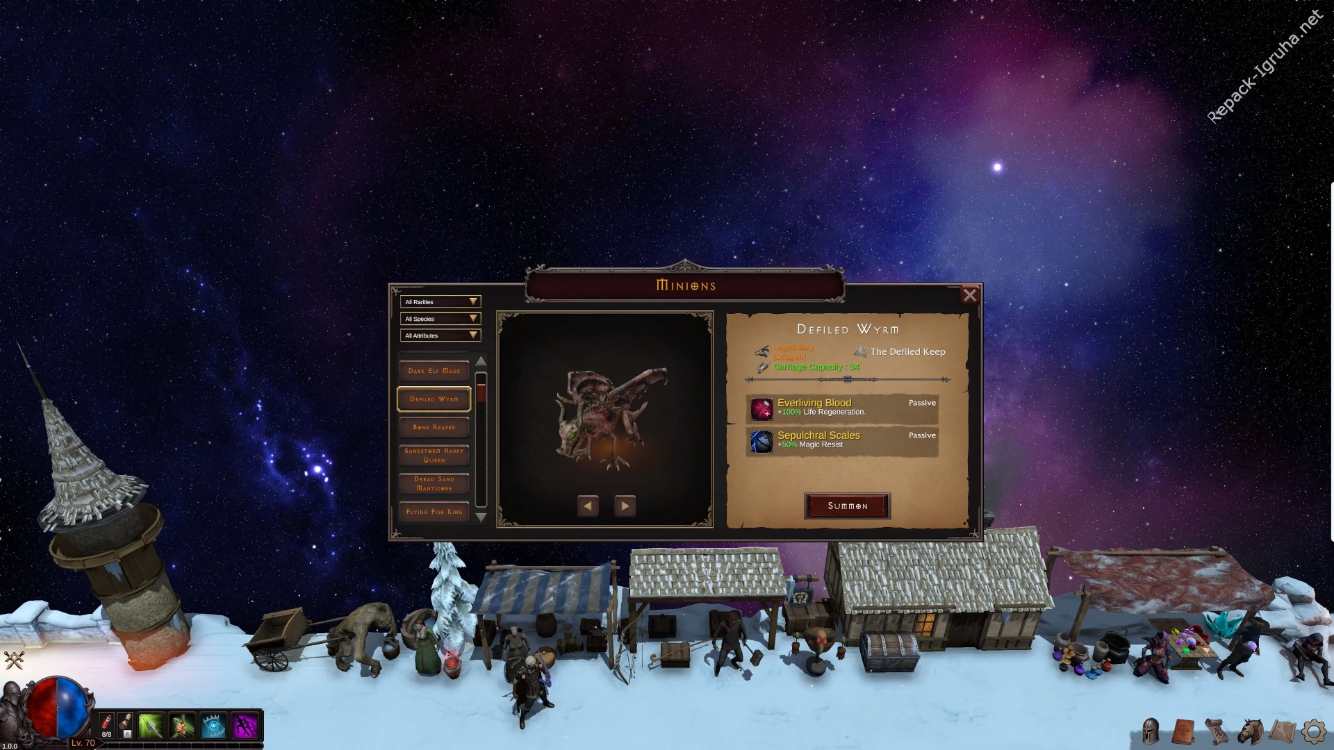 Скриншот игры Deskrawl: Idle ARPG