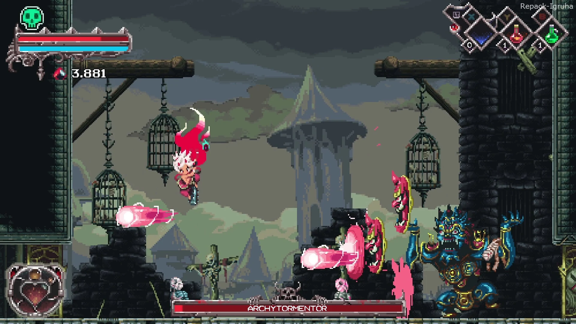 Скриншот игры Okko The Exiled