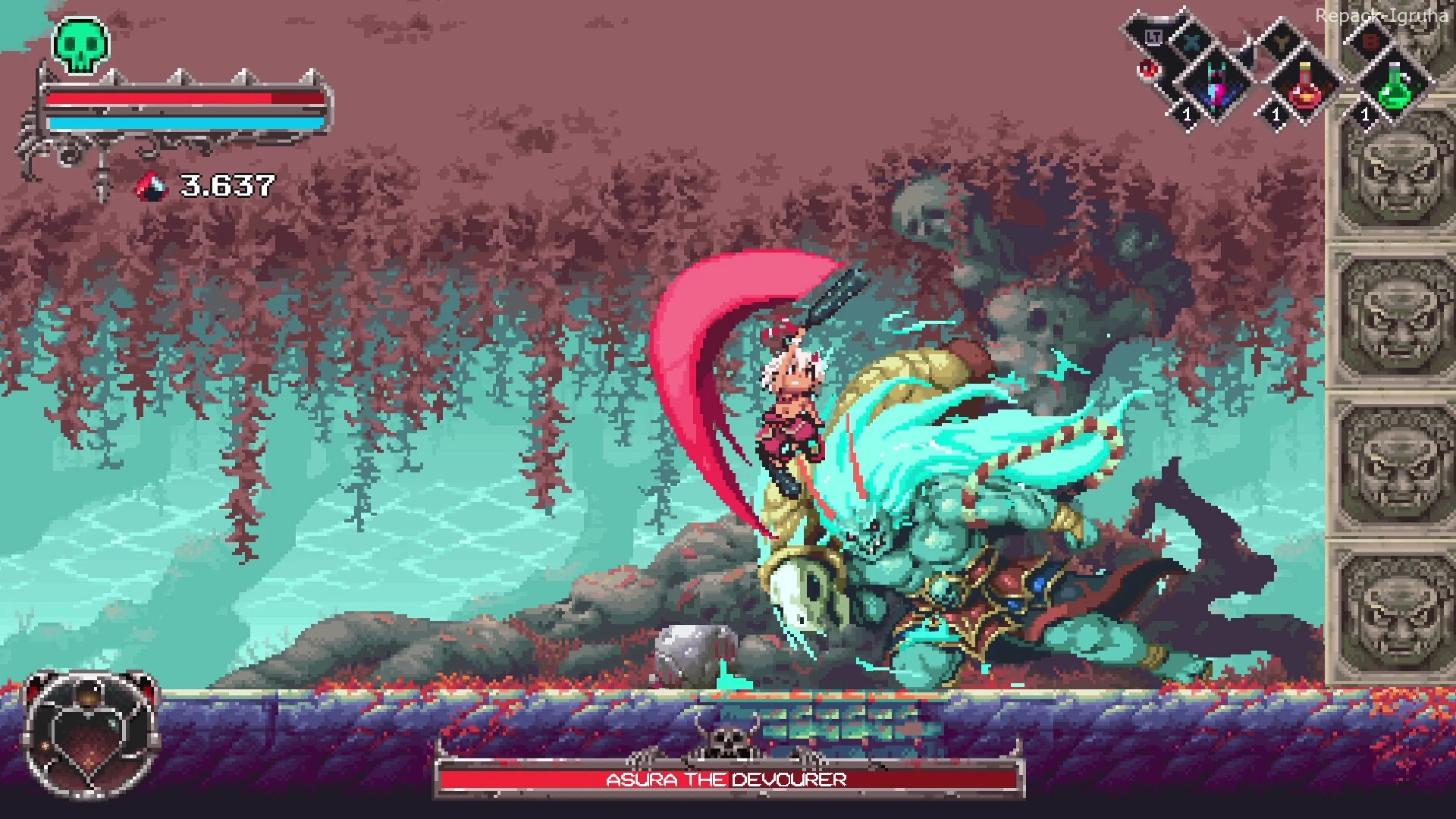 Скриншот игры Okko The Exiled