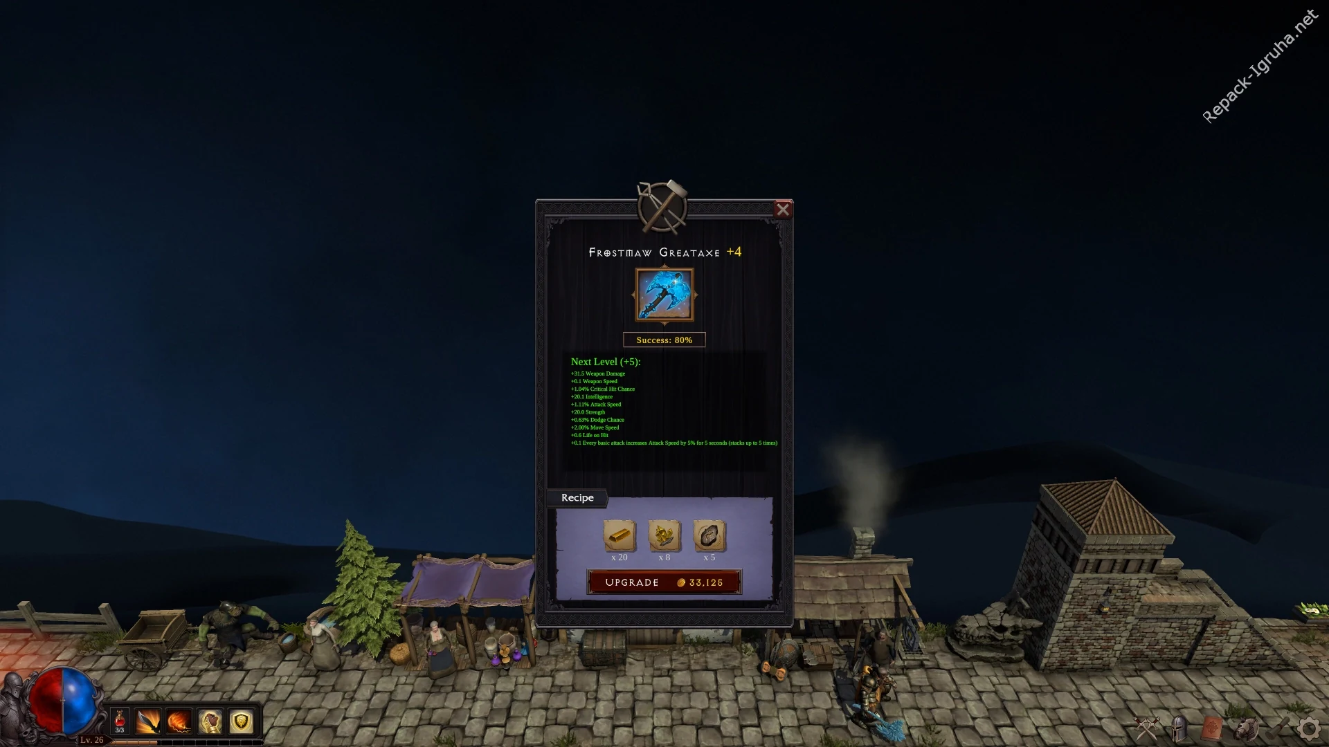 Скриншот игры Deskrawl: Idle ARPG