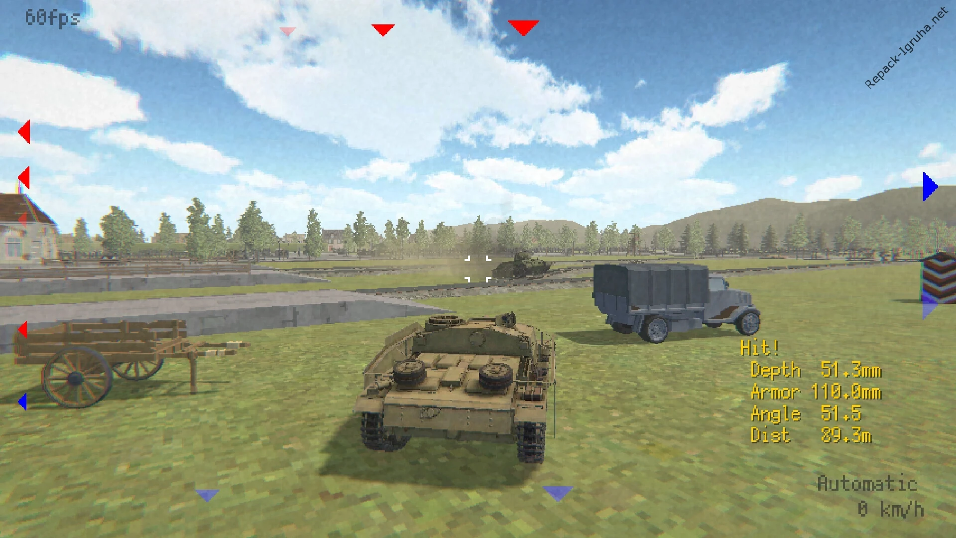 Скриншот игры Tank Battle Classic