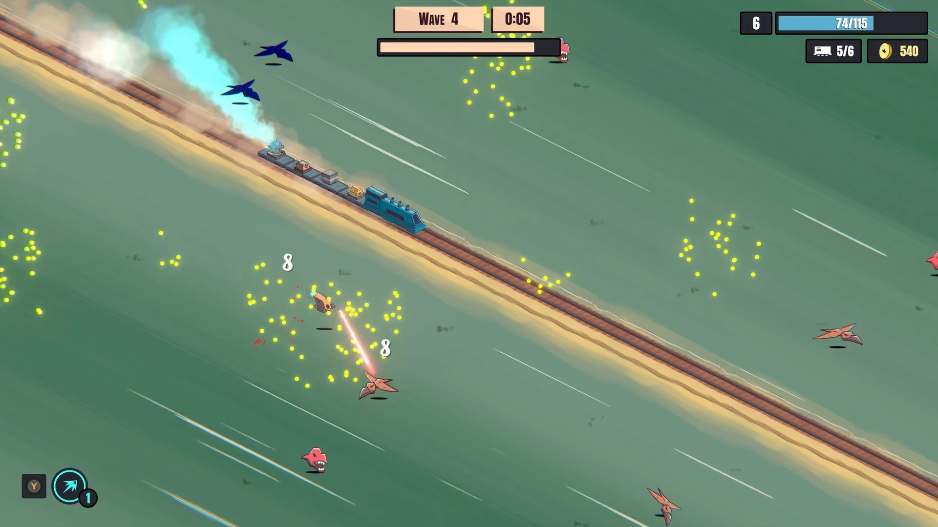 Скриншот игры Endless Rails