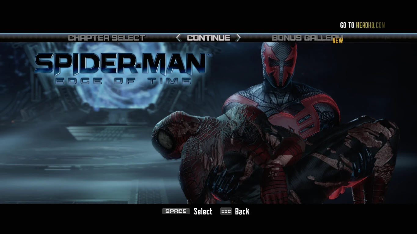 Скриншот игры Spider-Man: Edge of Time