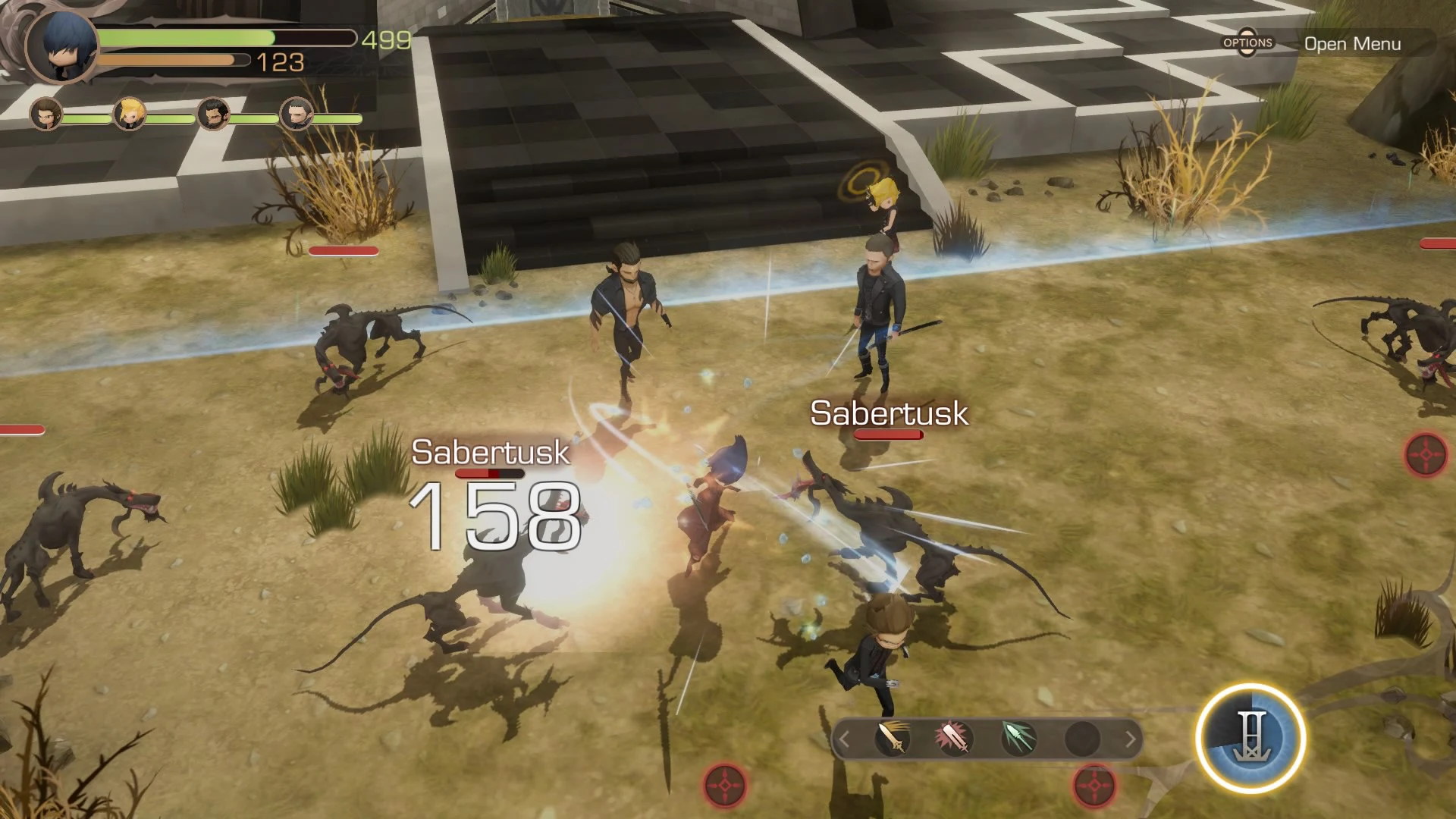 Скриншот игры Final Fantasy XV: Pocket Edition