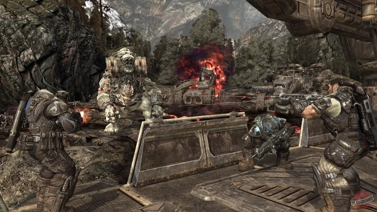 Скриншот игры Gears of War 2: Hollow