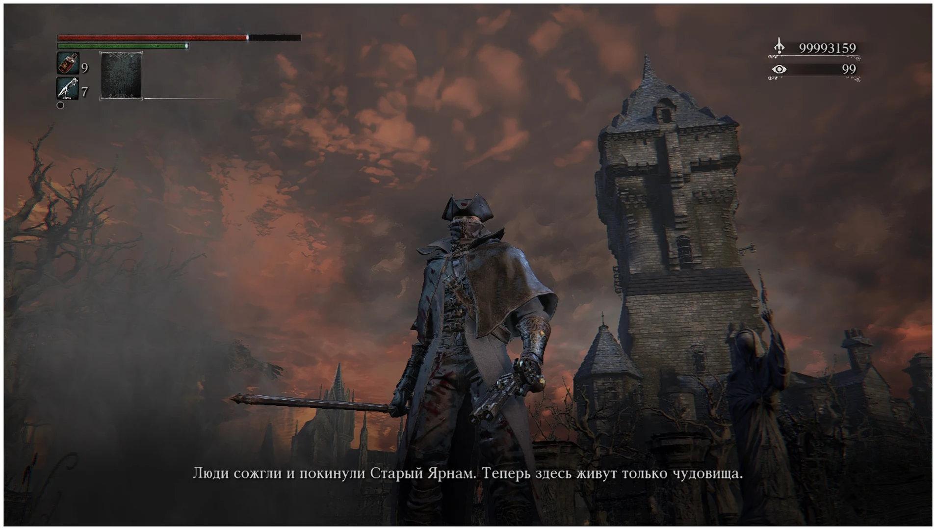 Скриншот игры Bloodborne