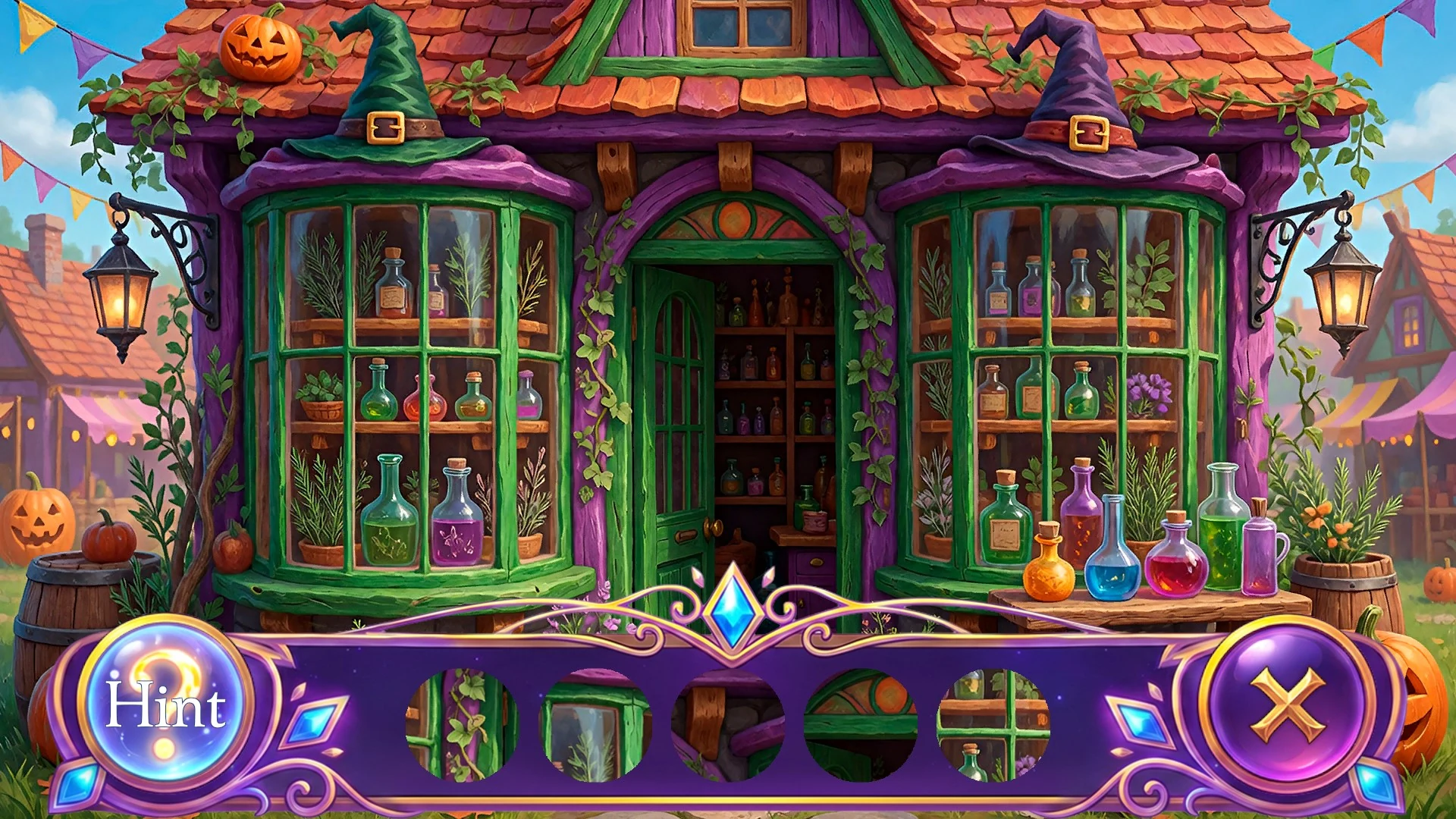 Скриншот игры Hidden Fair: Halloween Time