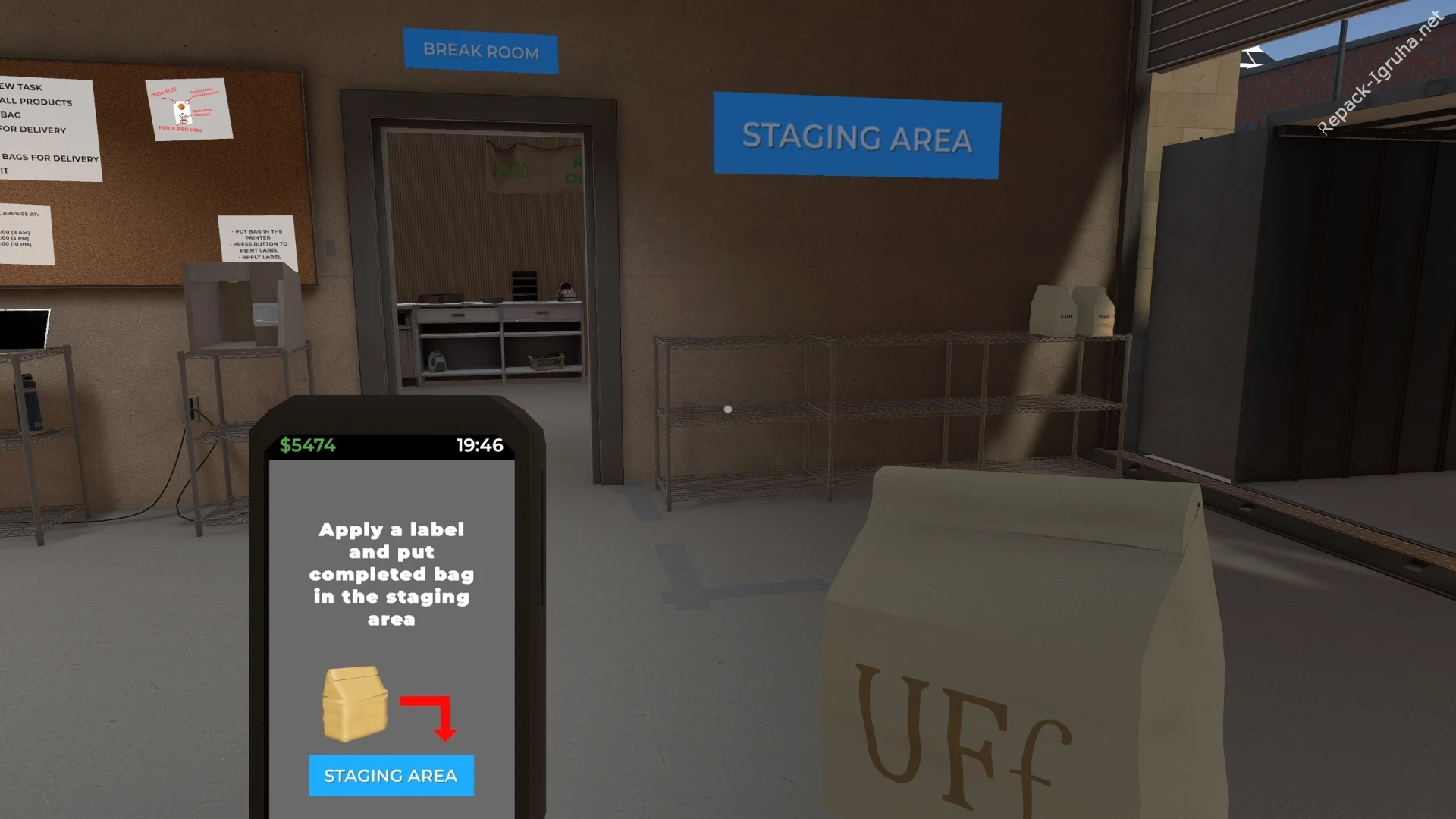 Скриншот игры Order Picker Simulator