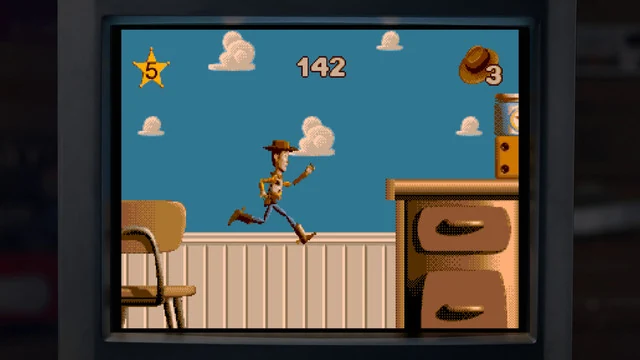 Скриншот игры Disney/Pixar Toy Story: Retro Roundup!