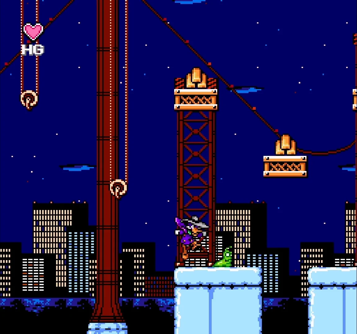 Скриншот игры Darkwing Duck