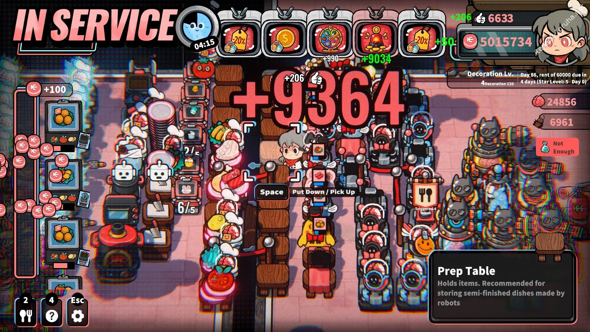 Скриншот игры Life, the Universe, and Restaurants