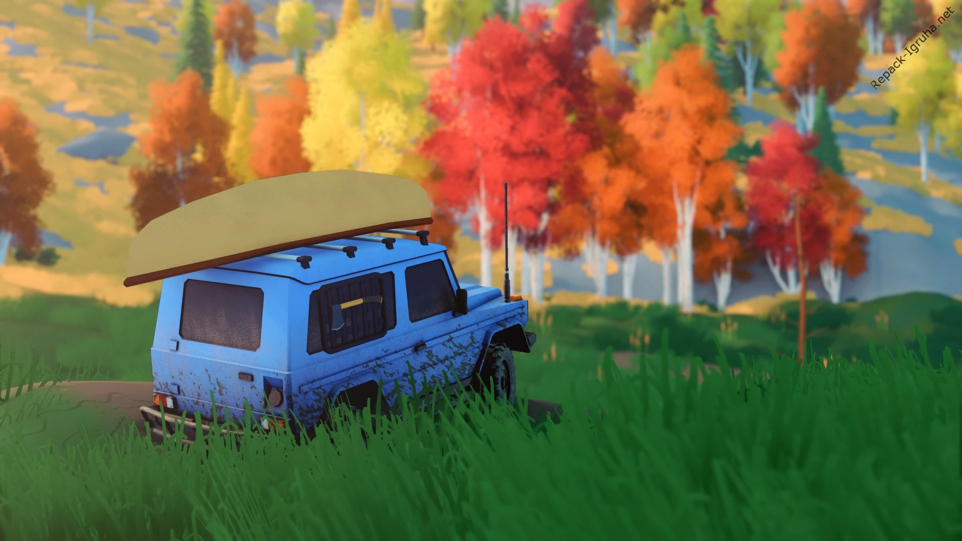 Скриншот игры over the hill