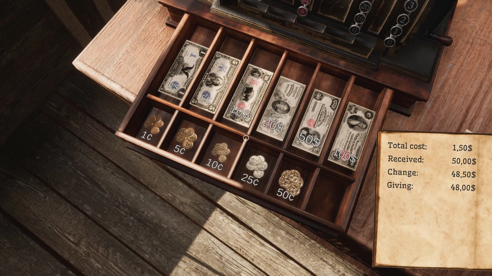 Скриншот игры Wild West Supermarket Simulator