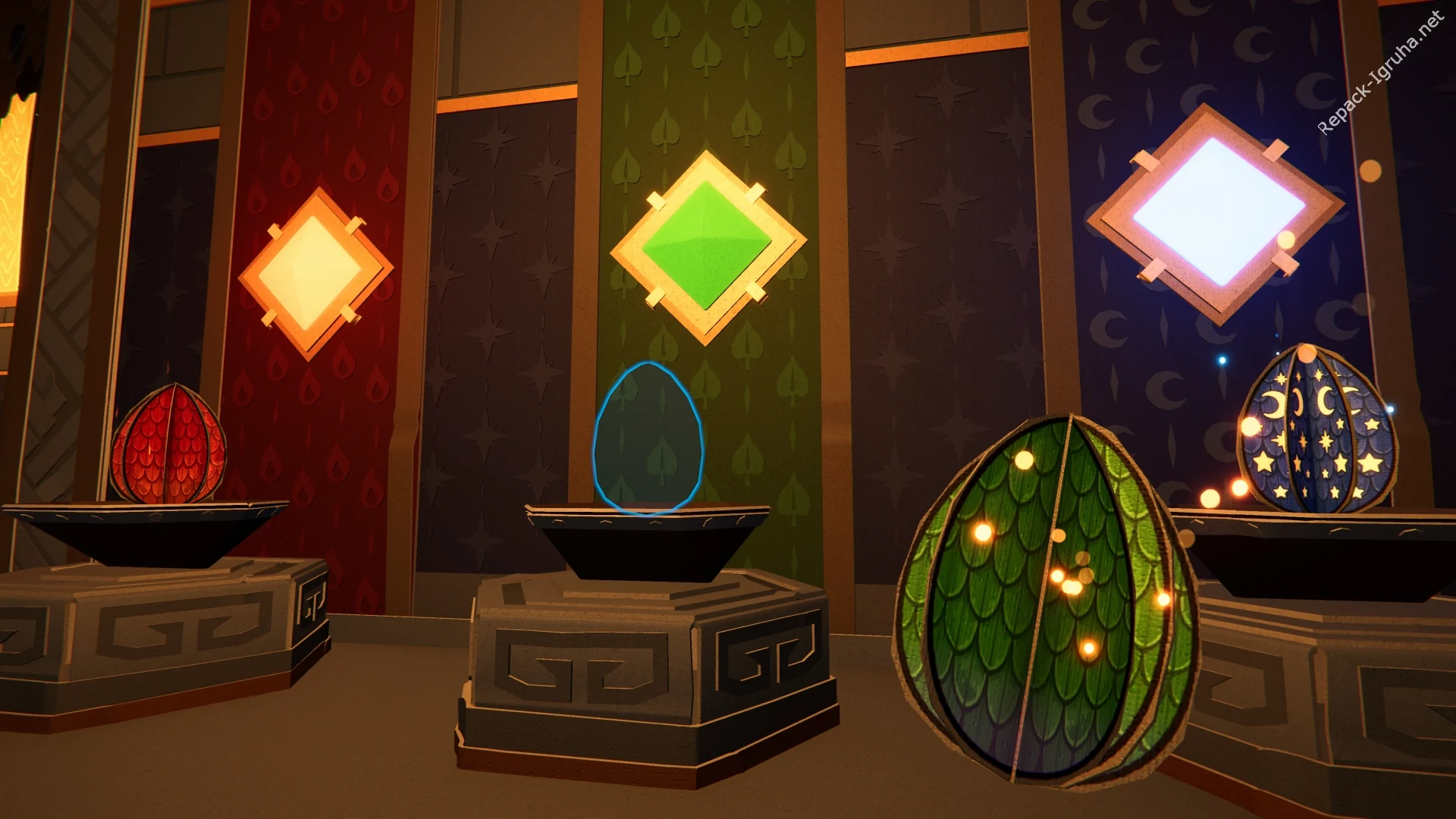 Скриншот игры Folded Fables: Tidy Up The Dragon Hoard