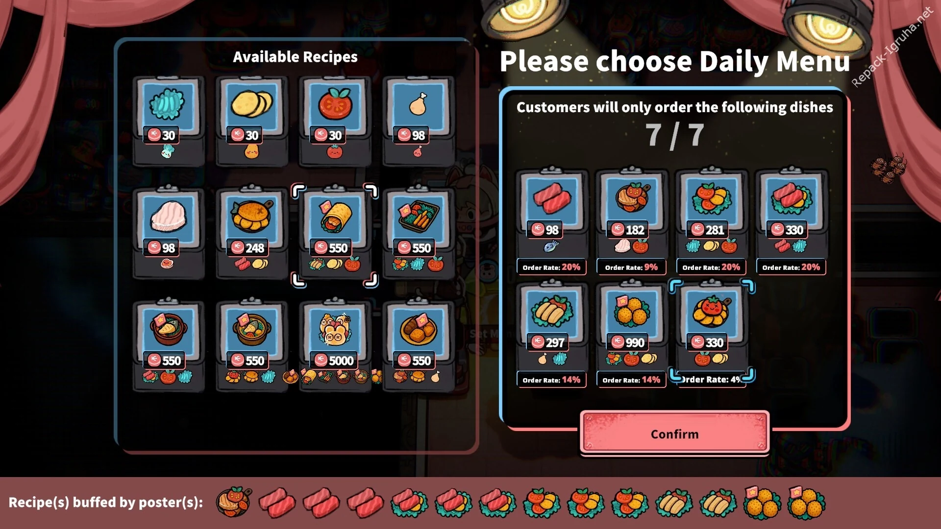 Скриншот игры Life, the Universe, and Restaurants