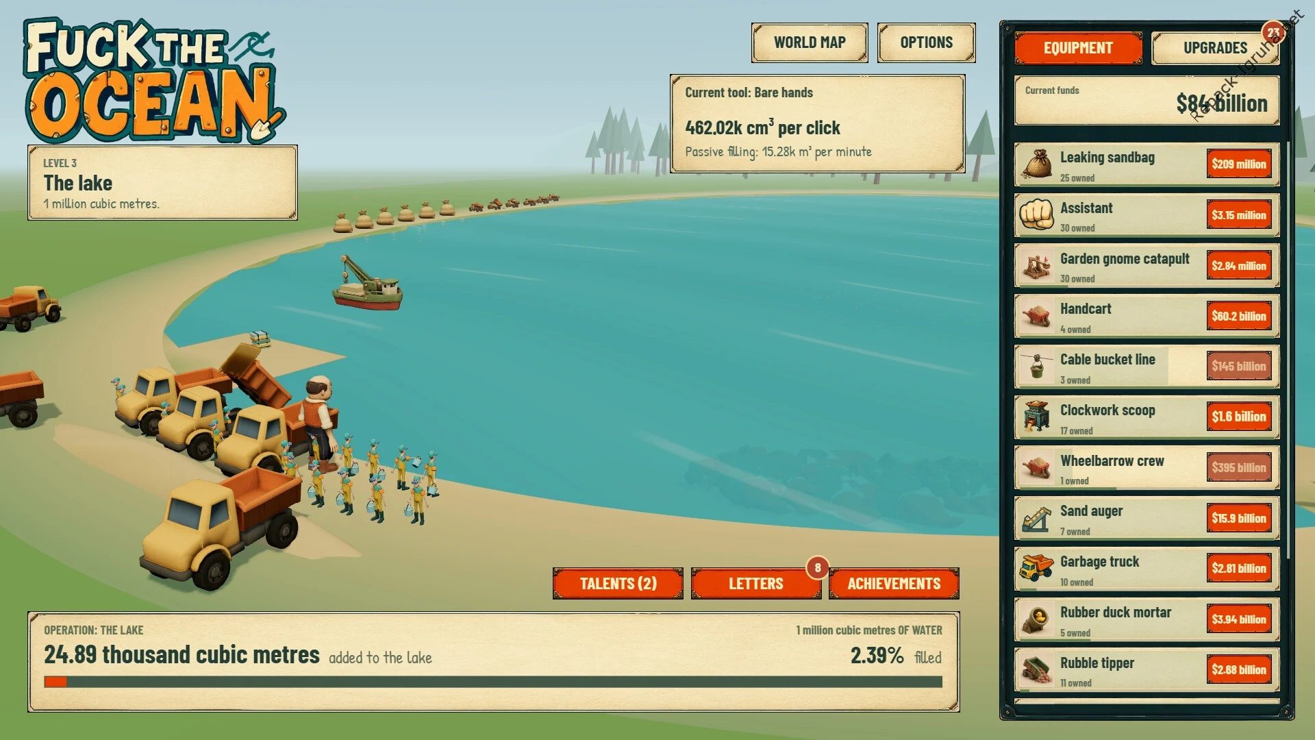 Скриншот игры Fuck the Ocean