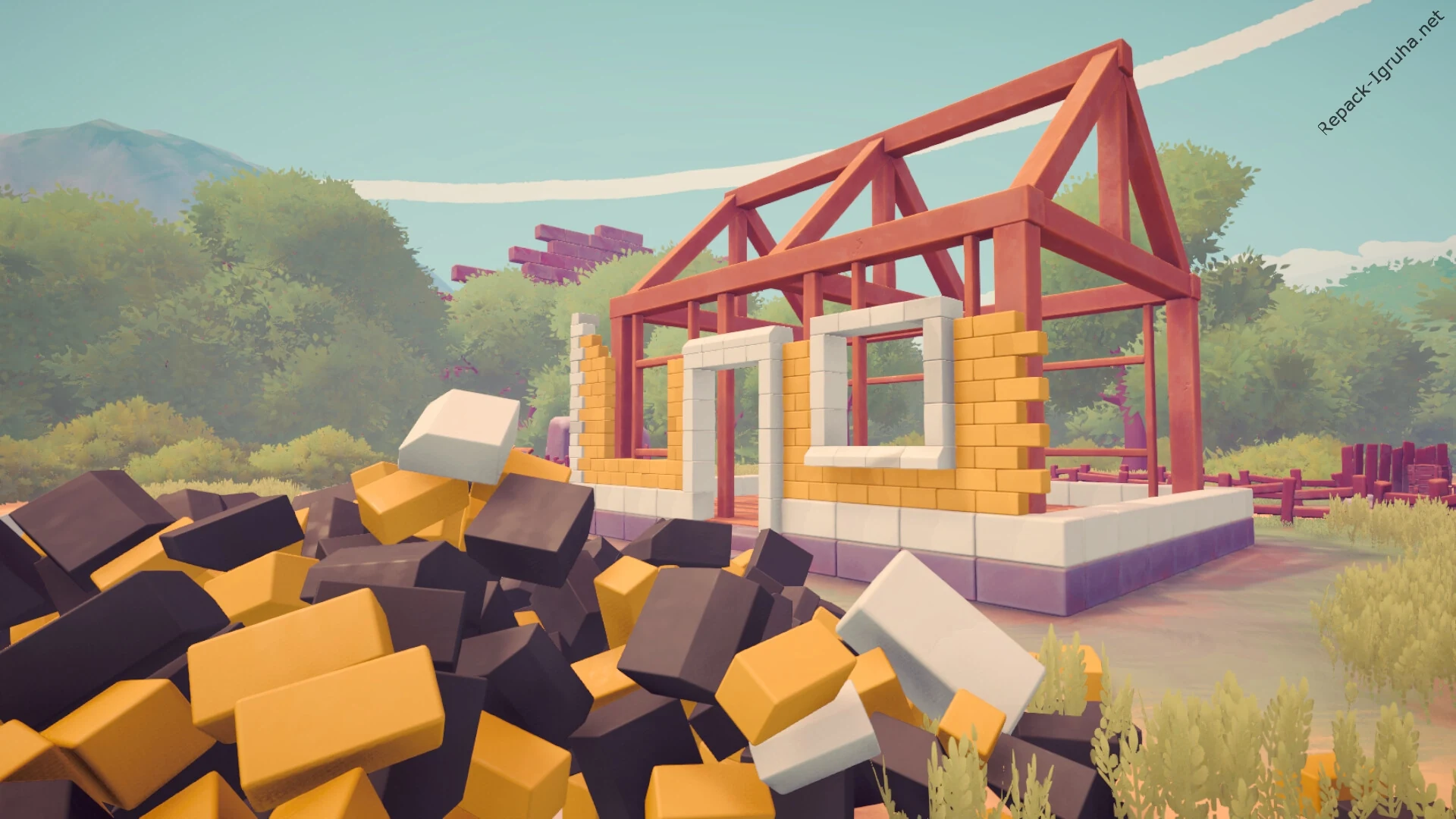 Скриншот игры Brick by Brick: Tidy Up the Small Town!