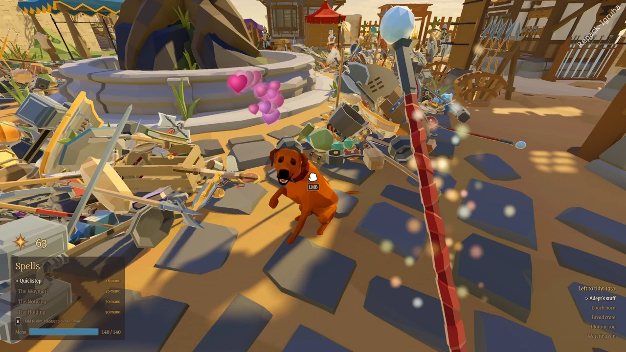 Скриншот игры Tidy Up the Town