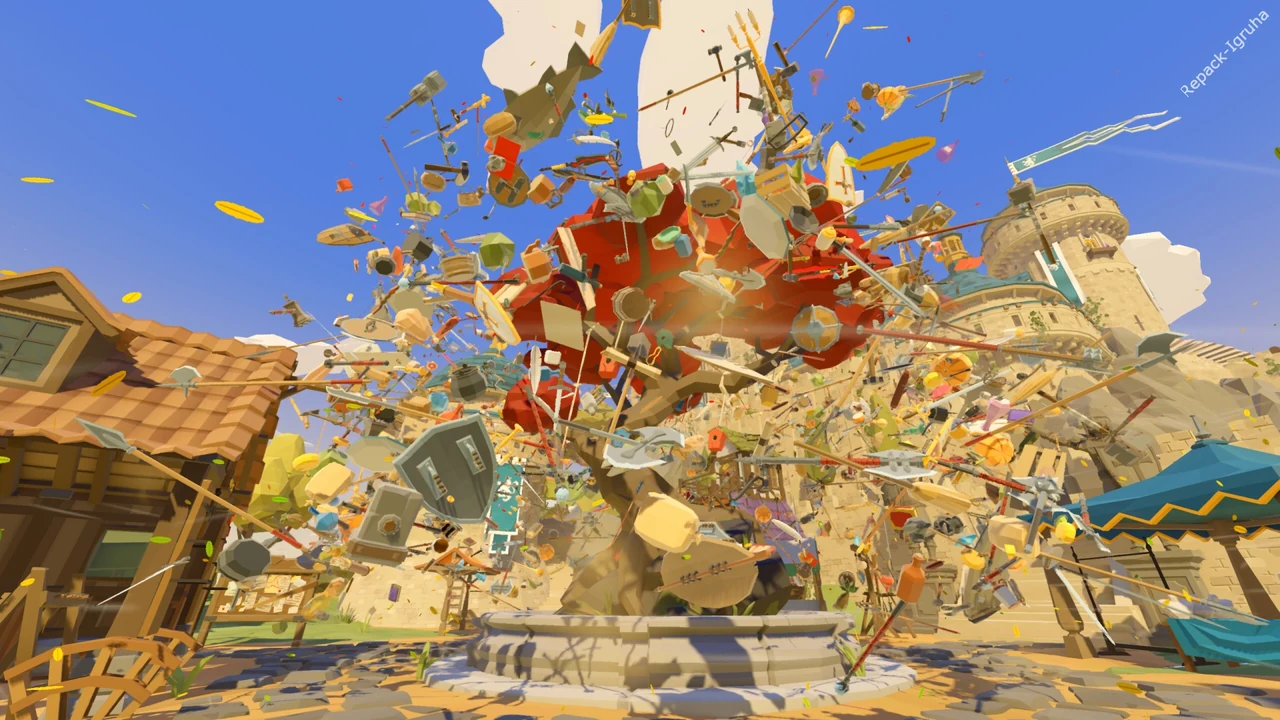 Скриншот игры Tidy Up the Town