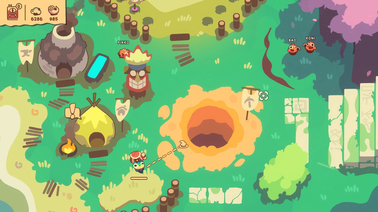 Скриншот игры Hole Is Mine