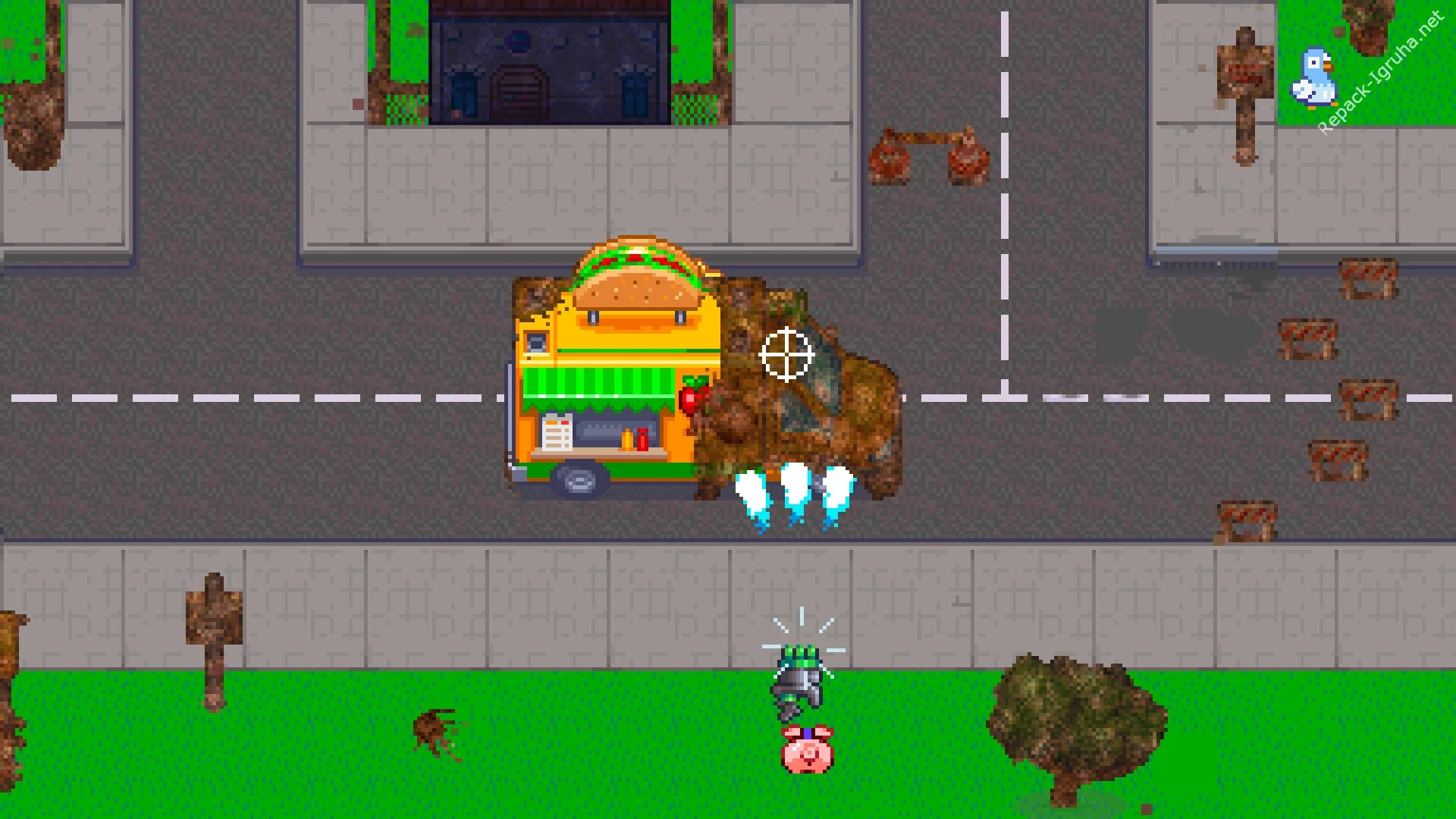 Скриншот игры Pixel Washer