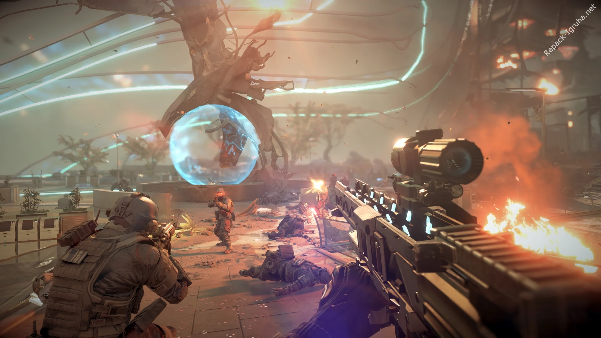Скриншот игры Killzone: Shadow Fall