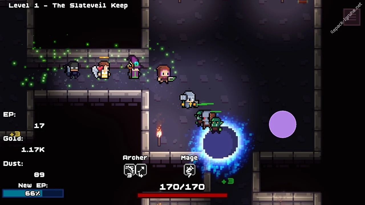 Скриншот игры Loop Dungeon