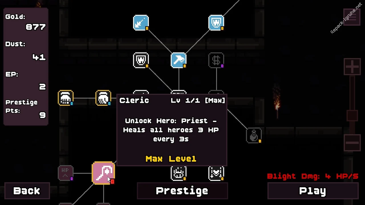 Скриншот игры Loop Dungeon