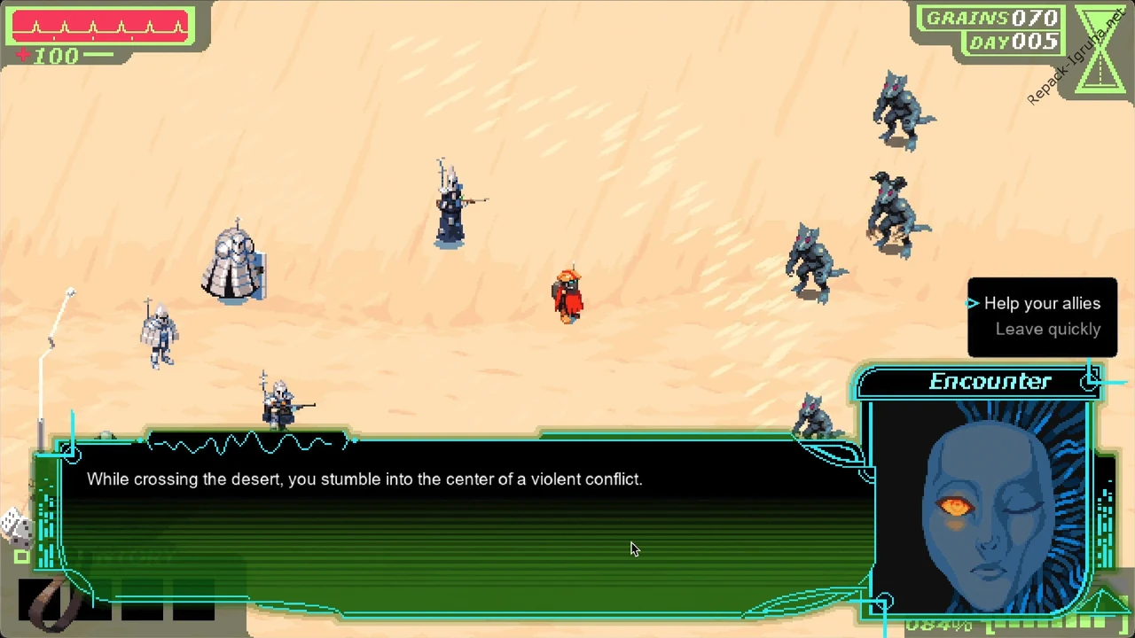 Скриншот игры Shifting Sands