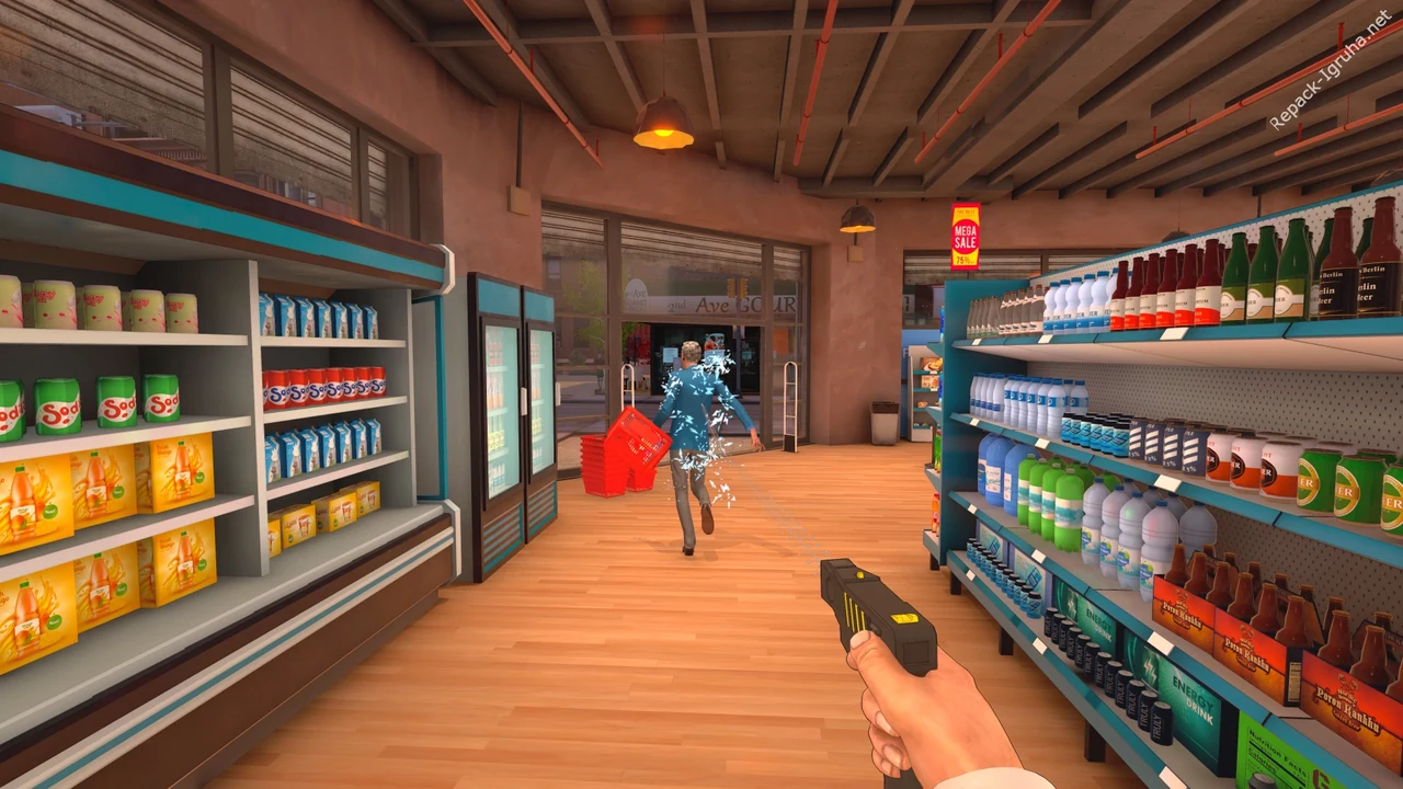 Скриншот игры Supermarket Guard Simulator