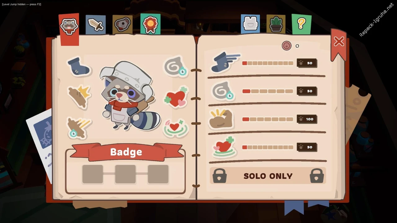 Скриншот игры Sous Raccoon