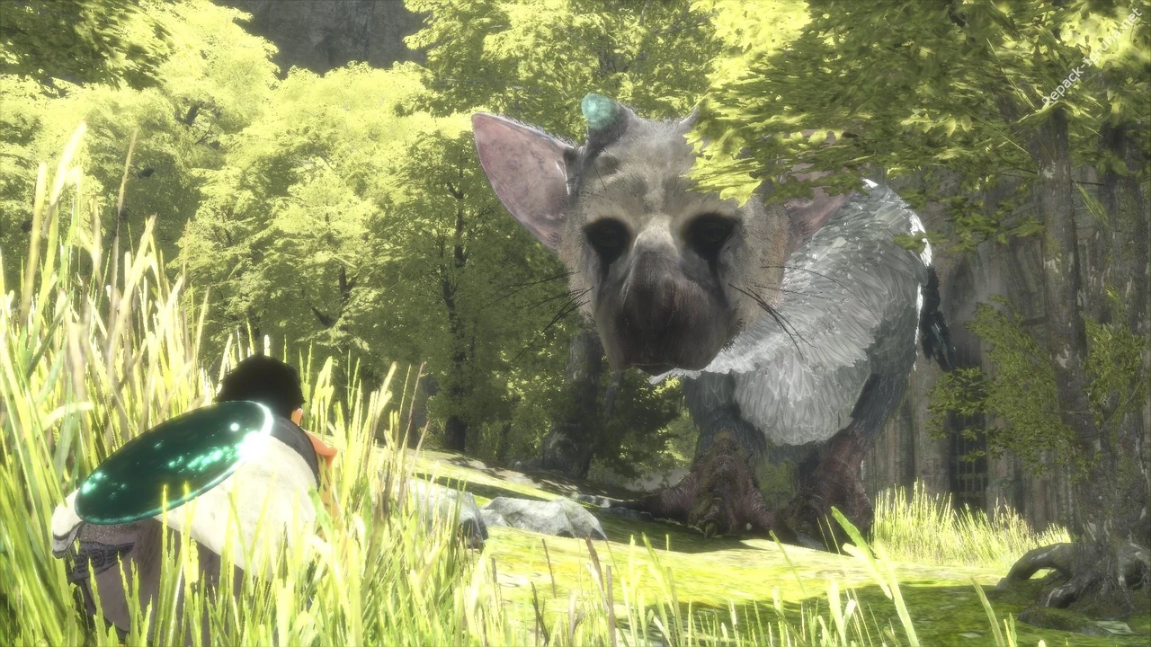 Скриншот игры The Last Guardian