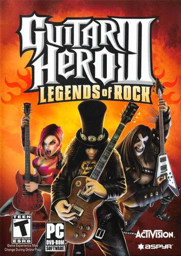 Постер игры Guitar Hero 3: Legends of Rock