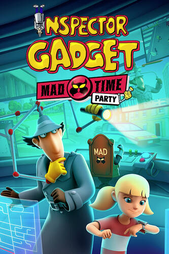Постер игры Inspector Gadget - Mad Time Party / Инспектор Гаджет – Безумная Вечеринка
